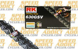RK Racing Chain 630GSV 106 '106 Links' Ultra High Performance XW Ring Sport Bike Motorcycle Chain Automotive