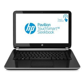 HP Pavilion TouchSmart Sleekbook 14 f027cl 14" Laptop (1.7 GHz AMD A8 5545M Processor, 6 GB RAM, 640 GB HDD, Windows 8 64 bit) Black  Laptop Computers  Computers & Accessories