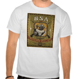 BSA Birmingham small arms motorcycle T shirt
