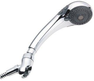 Pollenex PT7201 Touch Premiere Hand Shower Chrome & Charcoal   Hand Held Showerheads  