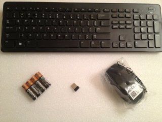Dell KM632 Wireless Keyboard Mouse Set W/ Nano Receiver M6M5F Computers & Accessories