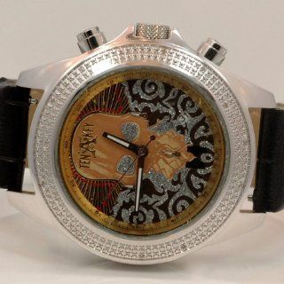 TENaKEY Mens Diamond Watch 0.15ctw WH633 Grand Master Watches