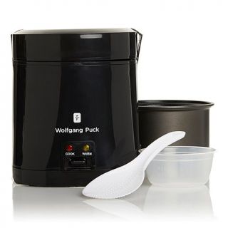Wolfgang Puck Portable 1.5 Cup Dry, 3 Cup Cooked Rice Cooker