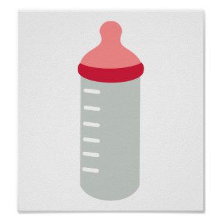 Baby bottle print