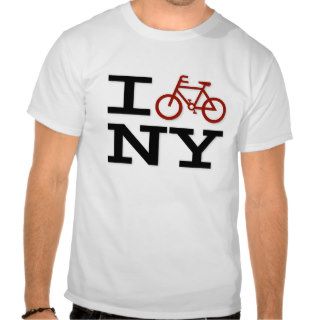 I Bike NY T shirt