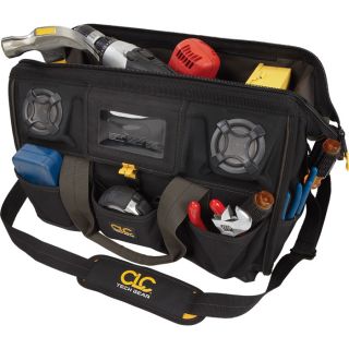 CLC 39-Pocket, 18in. Audio Speaker Tool Bag, Model# A233  Tool Bags   Belts
