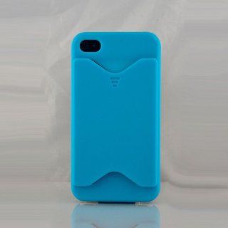 Credit Id Card Holder Back Case Cover for Iphone 4 4g 4s Cell Phones & Accessories