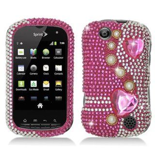 Aimo KYOC5120PCLDI636 Dazzling Diamond Bling Case for Kyocera Milano/Jitterbug Touch C5120   Retail Packaging   Pearl Pink Cell Phones & Accessories
