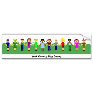 York County Play Group 4 Bumper Stickers