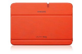 Samsung Clip on Leather Feel Flip Case For Galaxy Note Tab 10.1 Orange   SAMEFC1G2NOECSTD Computers & Accessories