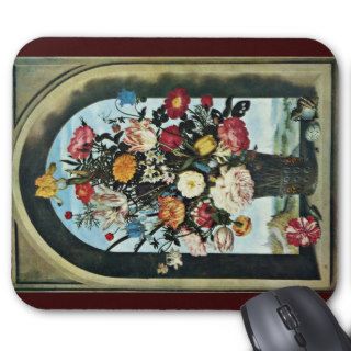 Vase With Flowers In A Window. Met, Mouse Pad