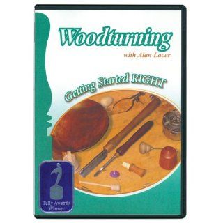 Woodturning with Alan Lacer Getting Started Right DVD   Power Lathes  