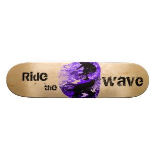 Ride The Wave Skate Board Decks
