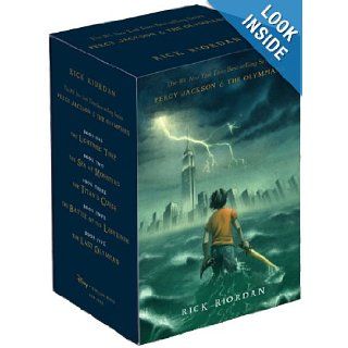 Percy Jackson and the Olympians Hardcover Boxed Set (Percy Jackson & the Olympians) Rick Riordan 9781423141891 Books