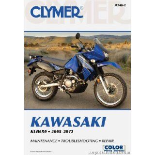 2008 2012 Kawasaki KLR650 KL650 Motorcycle Repair Manual by Clymer Clymer Books