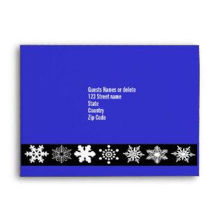 Snowflake Envelope