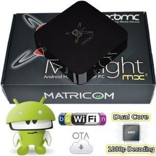 G Box Midnight MX2 Android 4.2 Jelly Bean Dual Core XBMC Streaming Mini HTPC TV Box Player Electronics