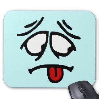 Emoticon Customizable Background Mousepad