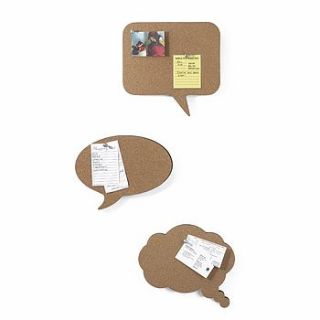 talk corkboards by lisa angel homeware and gifts