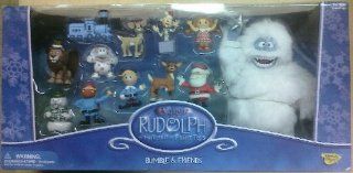 Rudolph the Red Nosed Reindeer Bumble & Friends Figurine Set Toys & Games