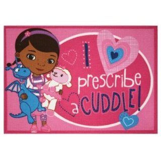 Doc Mcstuffins "Prescribe Cuddles" Area Rug   44" By 31.5"   Childrens Rugs