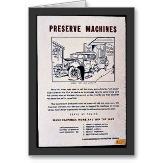 Preserve Machines Card
