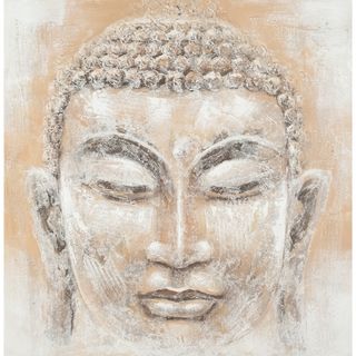Safavieh Works of Art Peace Buddha Canvas Art Safavieh Canvas