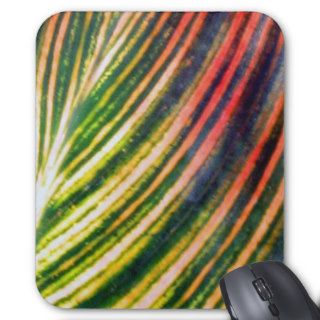 Some tropical leaf mouse pads