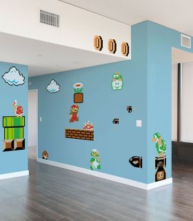 Nintendo Super Mario Bros. Wall Graphics