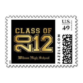 Class of 2012 Postage (gold)
