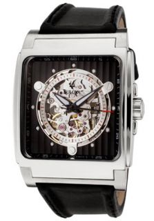 Bulova 96A113  Watches,Mens BVA Automatic Black Leather, Luxury Bulova Automatic Watches