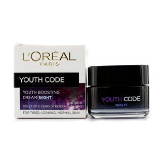 L'oreal Youth Code Youth Boosting Cream (Night) (For Normal Skin) 50Ml/1.7Oz  Beauty  Beauty