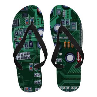 Motherboard Flip Flops Sandals