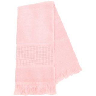 Charles Craft VT6910 4662 Maxton Velour Guest Towel, Light Pink, 12 by 19 1/2 Inch