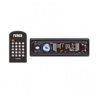 NAXA NCA 649 Fold Down Full Detachable PLL Electronic Tuning Stereo  Vehicle Cd Digital Music Player Receivers 