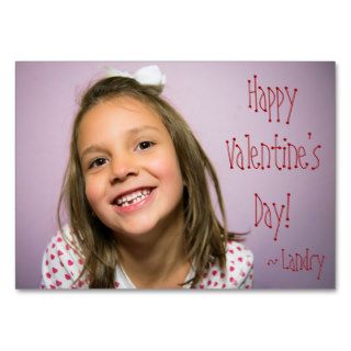 Custom Valentine for Kids With Word Search Business Card