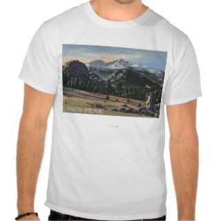 Estes Park, Colorado   Longs Peak View T Shirts