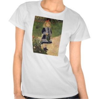 Girl with Watering Can, Renoir, Impressionism Art Shirts