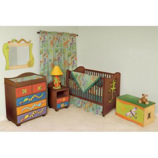 Little Lizards 2 in 1 Convertible Crib Set