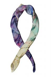 magic forest pure silk scarf by treefire