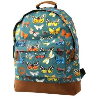 Mi Pac Butterfly Backpack   Forest Green      Womens Accessories