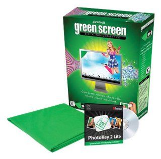 Photo Basics 655H Green Screen Lighting Kit with Software  Photo Studio Backgrounds  Camera & Photo