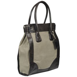 French Connection Womens Liza Tote Bag   Sandscript/Chocolate Brown      Womens Accessories