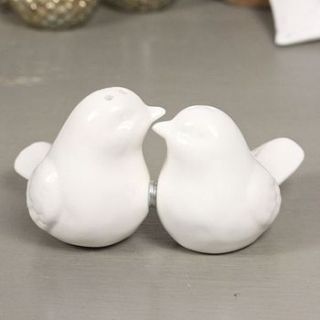 love birds salt and pepper set by lisa angel homeware and gifts