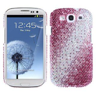 MYBAT SAMSIIIHPCBKDMDSI660WP Premium Diamante Desire Case for Samsung Galaxy S3   1 Pack   Retail Packaging   Daybreak Cell Phones & Accessories
