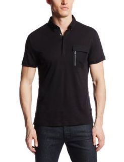Calvin Klein Sportswear Men's Short Sleeve Interlock Polo with Pocket at  Mens Clothing store