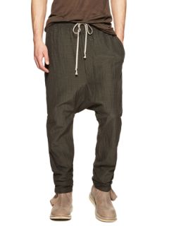 Silk and Cotton Harem Pants by Rick Owens