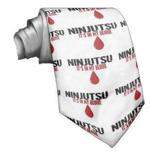 In My Blood NINJUTSU Necktie