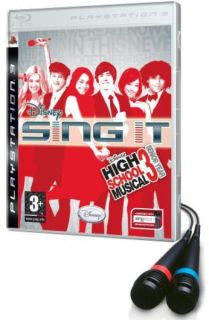 High School Musical 3 Senior Year   Sing It [+ Mic]      PS3