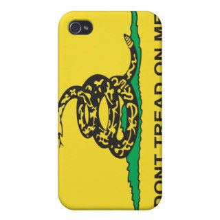 Gadsden Flag Cases For iPhone 4